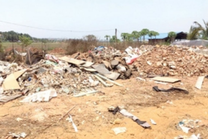 Land filling to cause damage to 30 families in Caisua