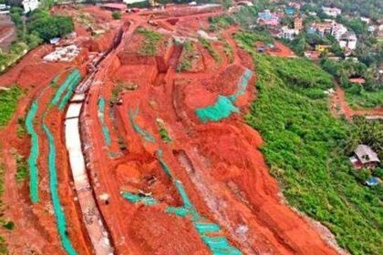 Landslide fears stalk Reis Magos as villa project rears its head