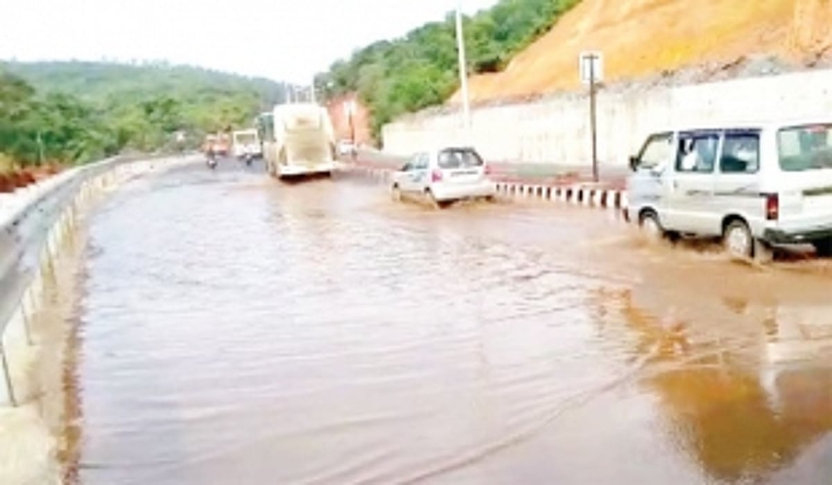 Landslide last year, flooding this year!