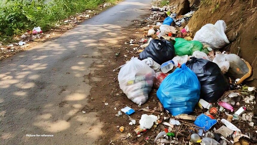 Late-Night Enforcement Drive in Mapusa Targets Illegal Waste Dumping 1 Late-Night Enforcement Drive in Mapusa Targets Illegal Waste Dumping