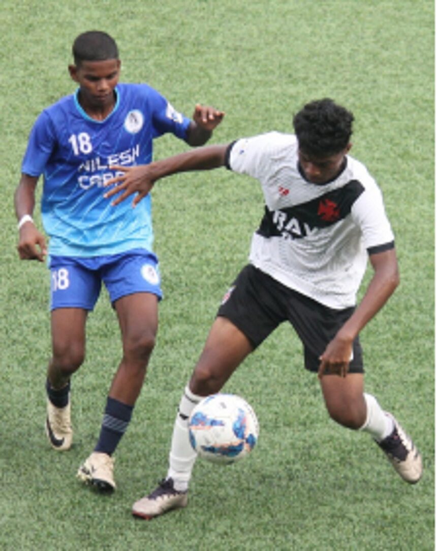 Late goals from Cyril, Velroy give Guardian Angel SC first win 1 Late goals from Cyril, Velroy
give Guardian Angel SC first win