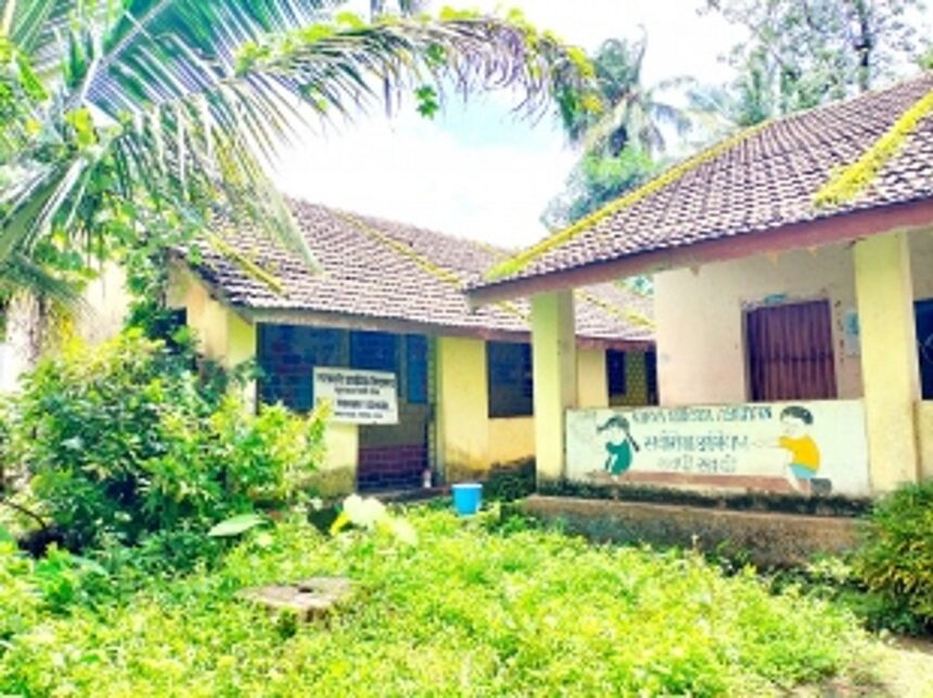 Leaking governance: School roofs in Pernem leaking for years, many schools abandoned with no students