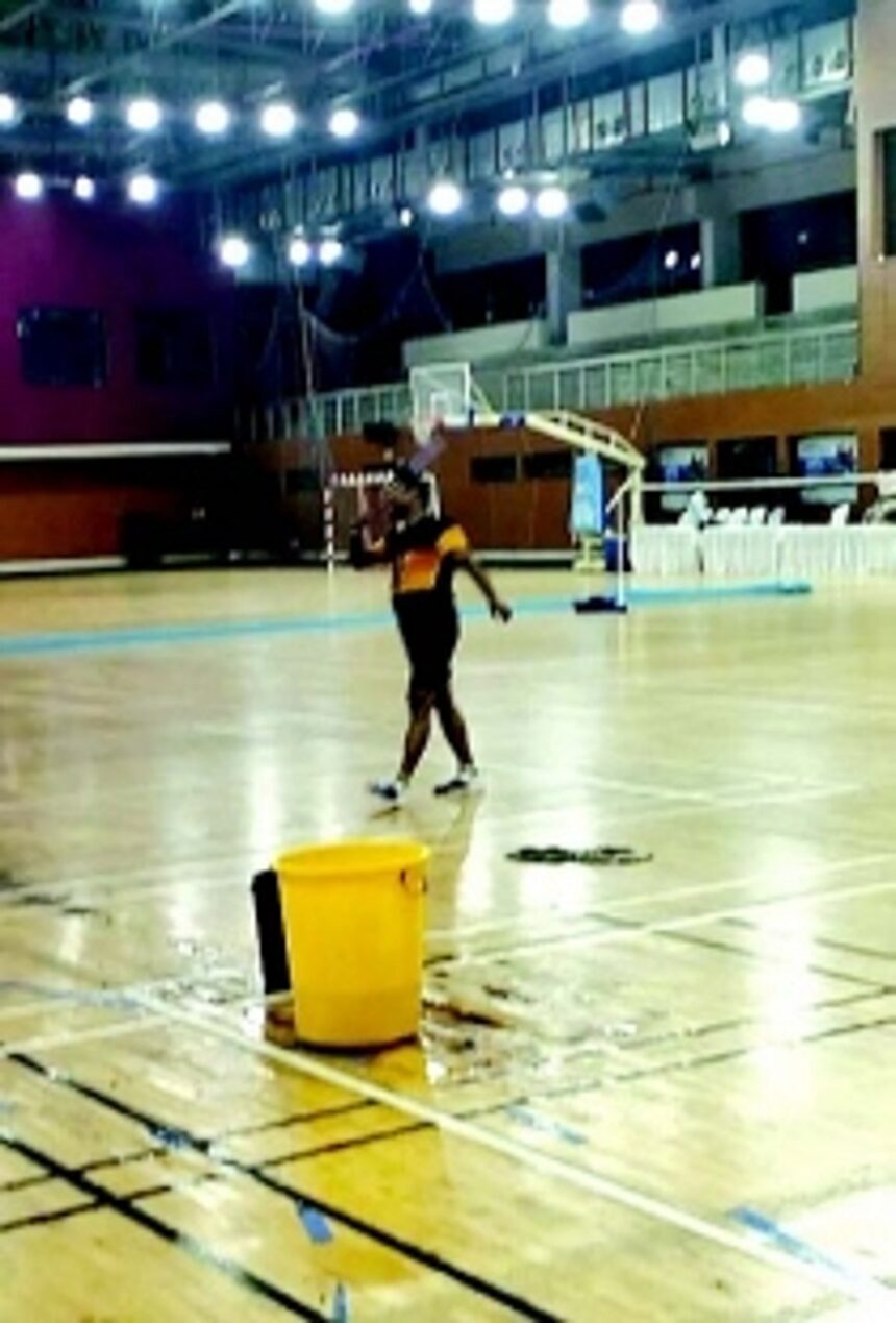 Leaky roof plagues Manohar Parrikar Stadium, threatens to destroy pricey wood floor