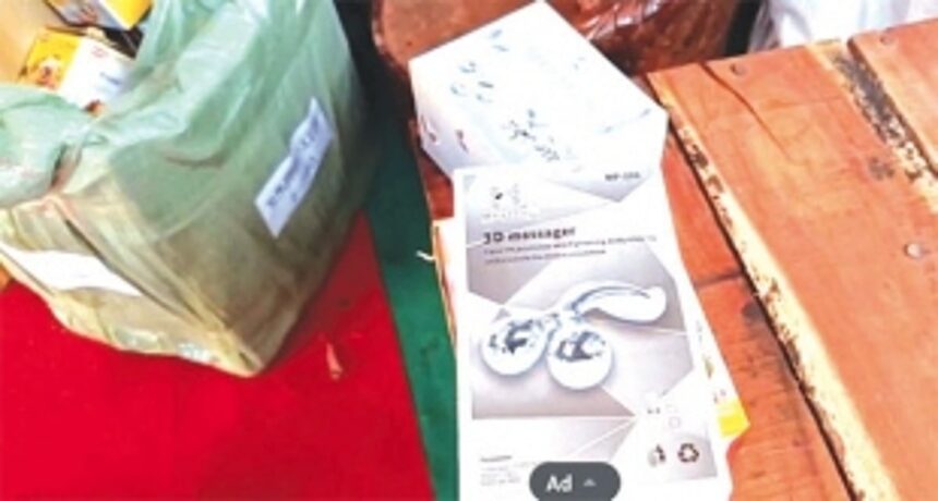 Legal Metrology Department raids Saras exhibition in Margao, finds fake goods
