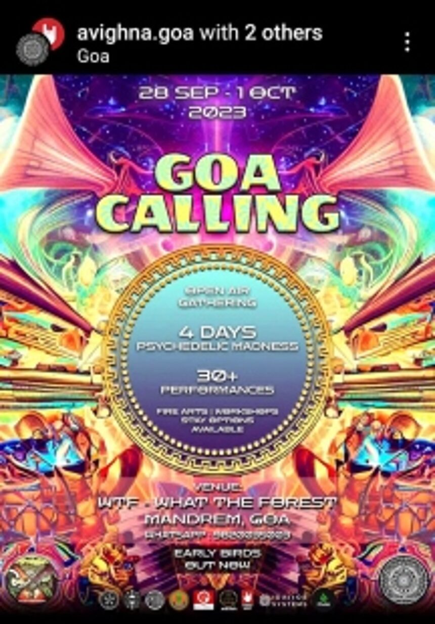 Let Goa cops be in a trance, get ready for non-stop psychedelic parties 1 Let Goa cops be in a trance, get ready for non-stop psychedelic parties