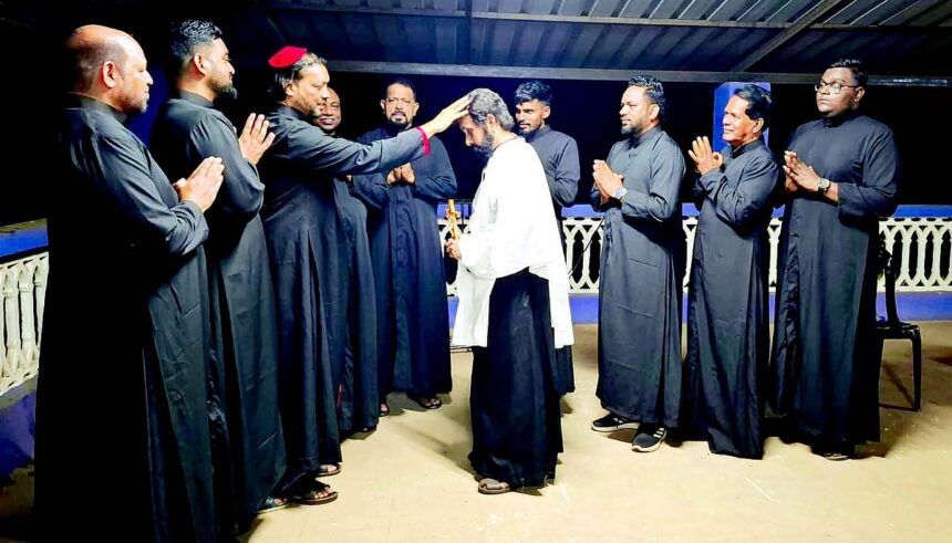 Life of St Francis Xavier on tiatr stage 1 Life of St Francis Xavier on tiatr stage