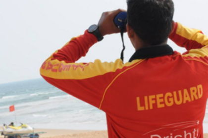 Lifeguards rescue two French teens from riptide at Mandrem beach