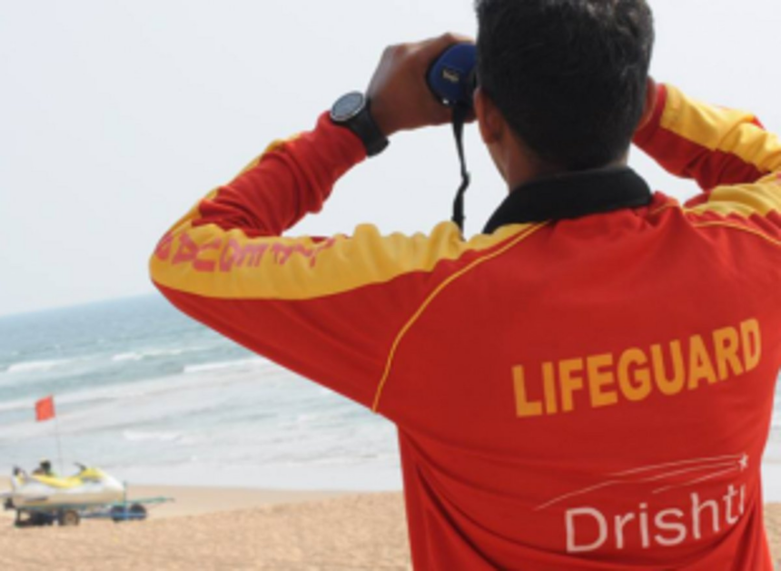Lifeguards rescue two French teens from riptide at Mandrem beach
