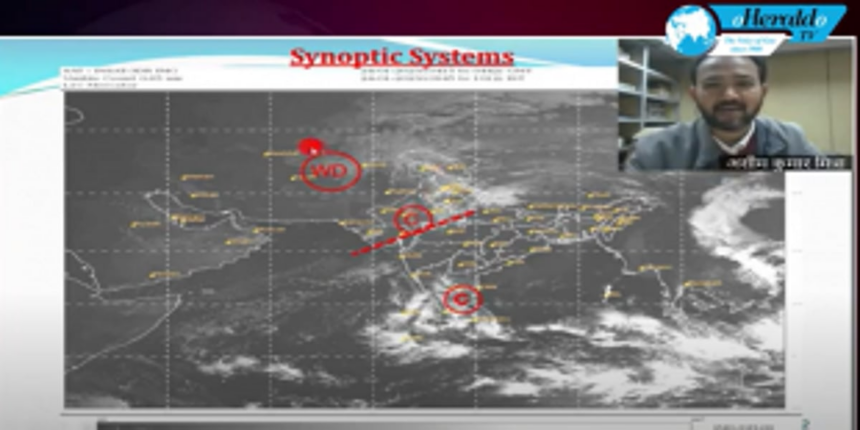 Light rain expected at isolated places 1 Light rain expected at isolated places