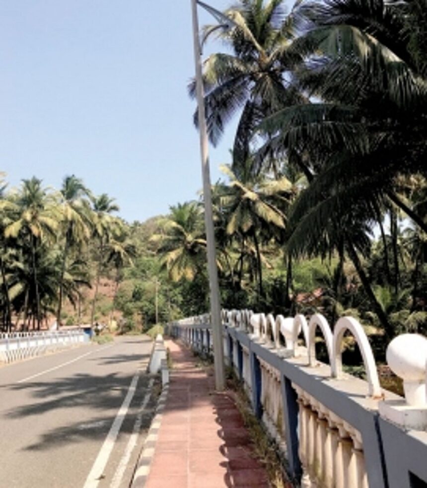 Lighting immediately restored on Matanhy Saldanha Bridge