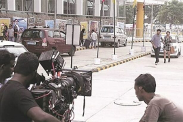 Lights...camera...no action taking place