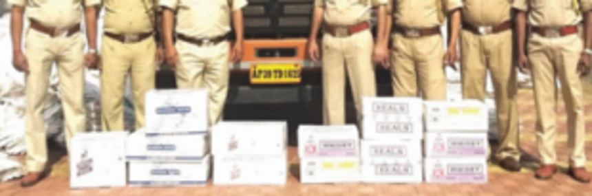 Liquor worth Rs 10 lakh seized