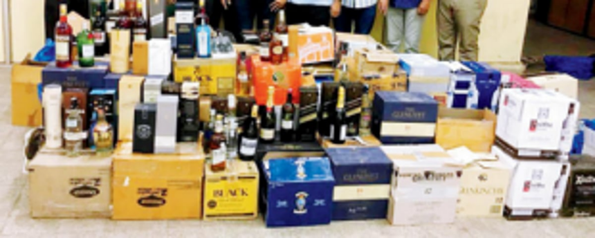 Liquor worth Rs 29.49 lakh seized