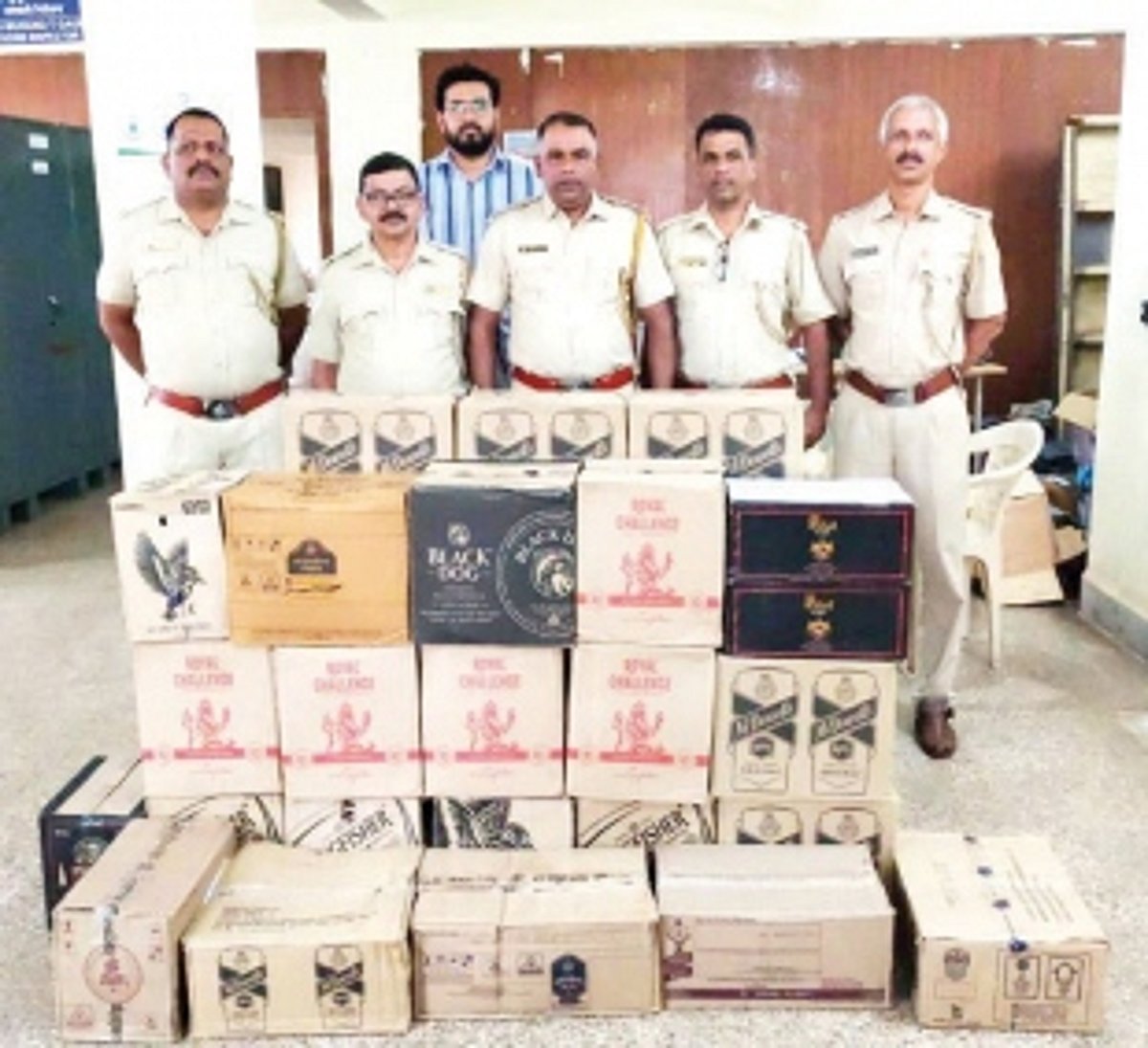 Liquor worth Rs 92K seized on Gandhi Jayanti