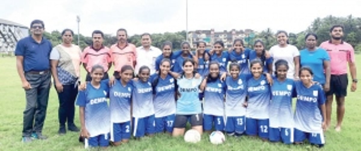 Little Flower Calangute lift Girls U-17 Subroto title