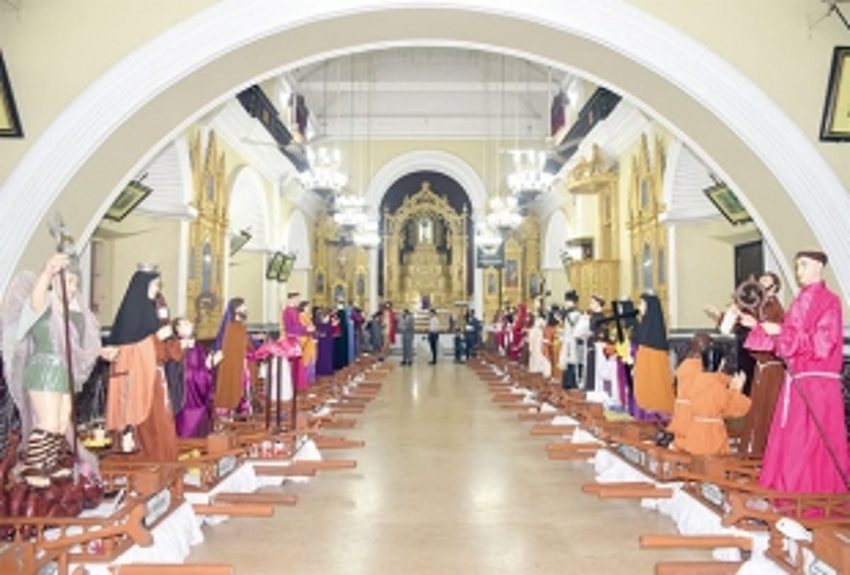 Living life following the example of the saints