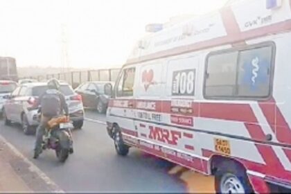 Load testing work on Borim  bridge results in traffic jam