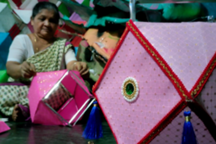 Local Artisan Illuminating Diwali's Sky with 56 Years of Akash Kandil Artistry