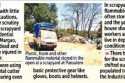 Locals aghast as illegal scrapyards mushroom amidst the scenic villages of Canacona taluka