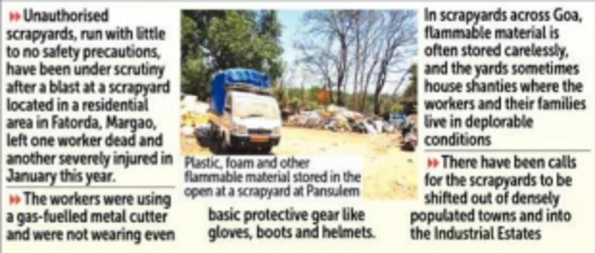 Locals aghast as illegal scrapyards mushroom amidst the scenic villages of Canacona taluka
