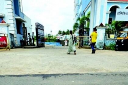 Locals alarmed as sinkhole forms outside South Goa District Hospital