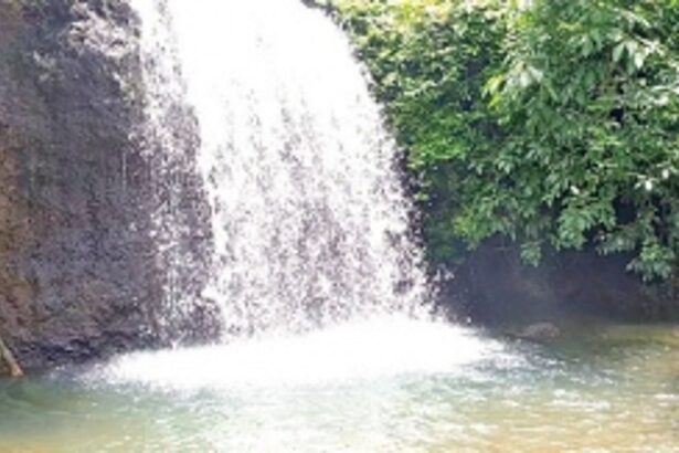 Locals block road leading  to Dudhal waterfall
