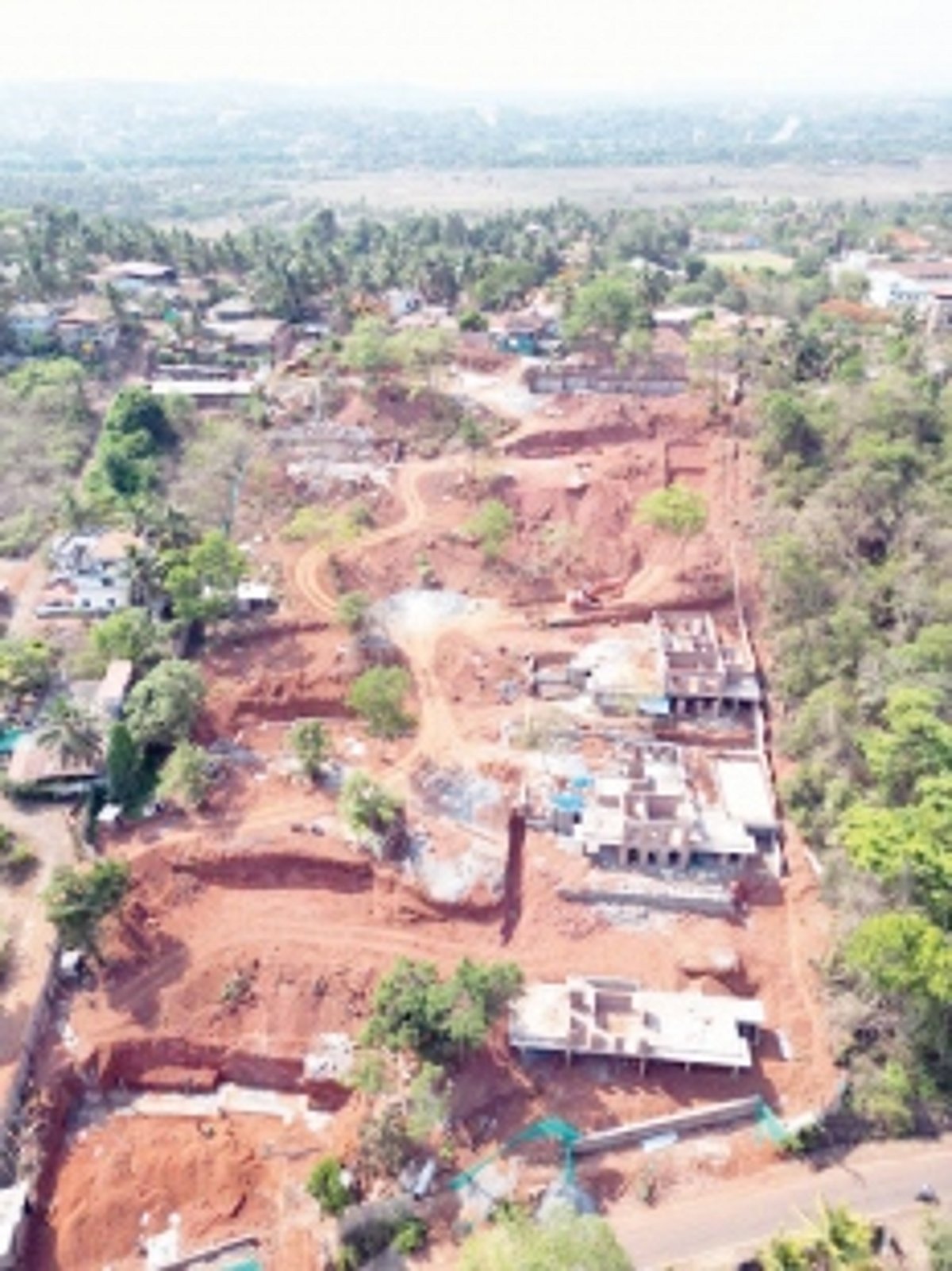 Locals cry foul as rapid concretisation grips  No Development Zones in Paliem-Ucassaim