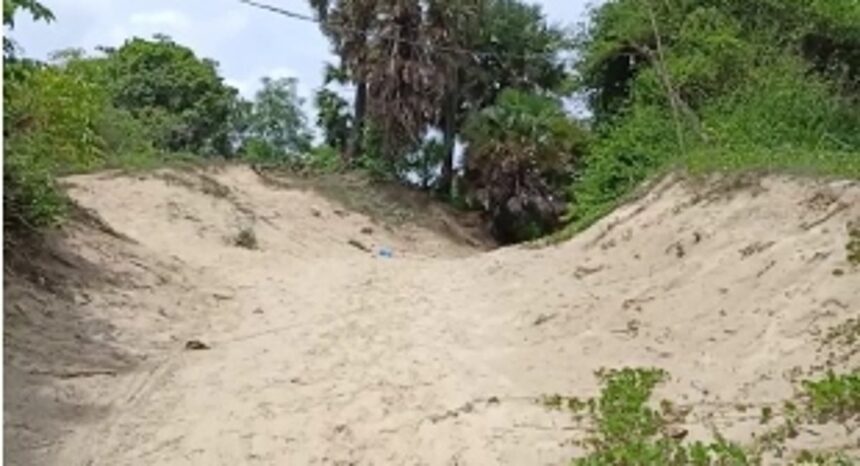Locals frustrated over destruction of sand dunes at Varca beach by hotelier