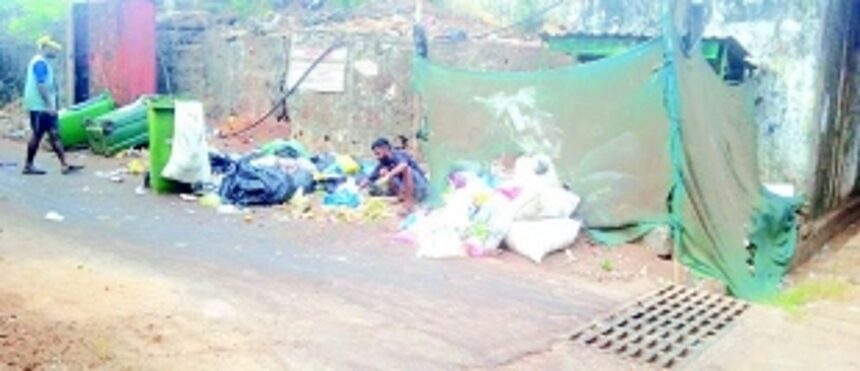 Locals in Mungul vexed with overflowing garbage collection station, want it removed