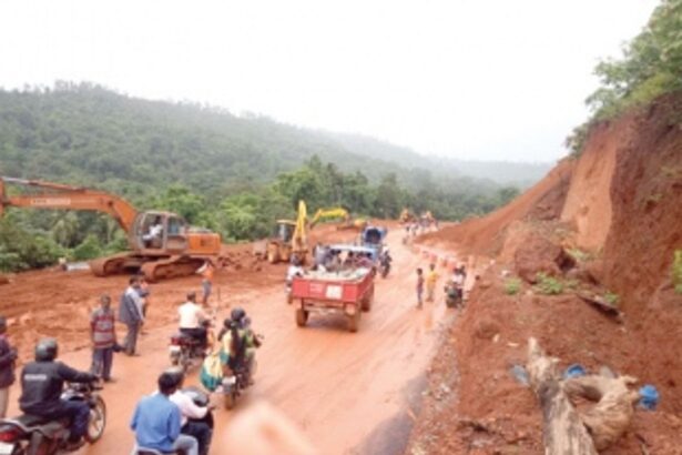 Locals relieved as landslide-hit Kerya  road opened for light vehicles
