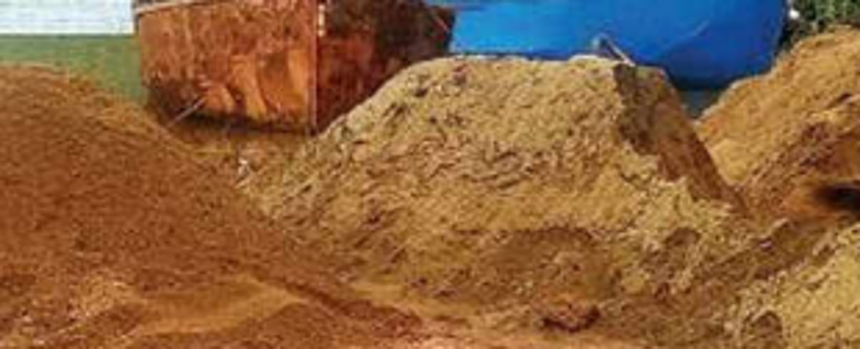 Locals want sand extraction stopped in Chandor  once and for all