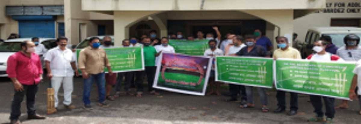 Locals warn of approaching court regarding ongoing work at Cuchelim cricket ground