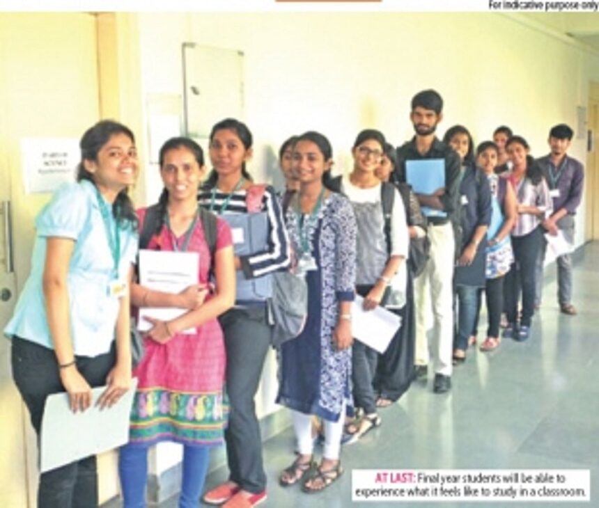 Logging back to the real world of physical classes