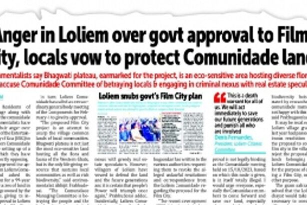 Loliem-Polem Panchayat reschedules Gram Sabha due to clash with Comunidade meeting on Sunday