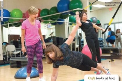 Losing weight through fitness and Facebook