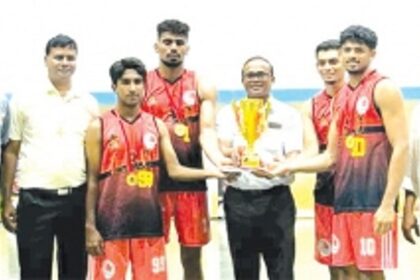 Lourdes Basketball  Club are 3x3 Goa  Basketball League champs