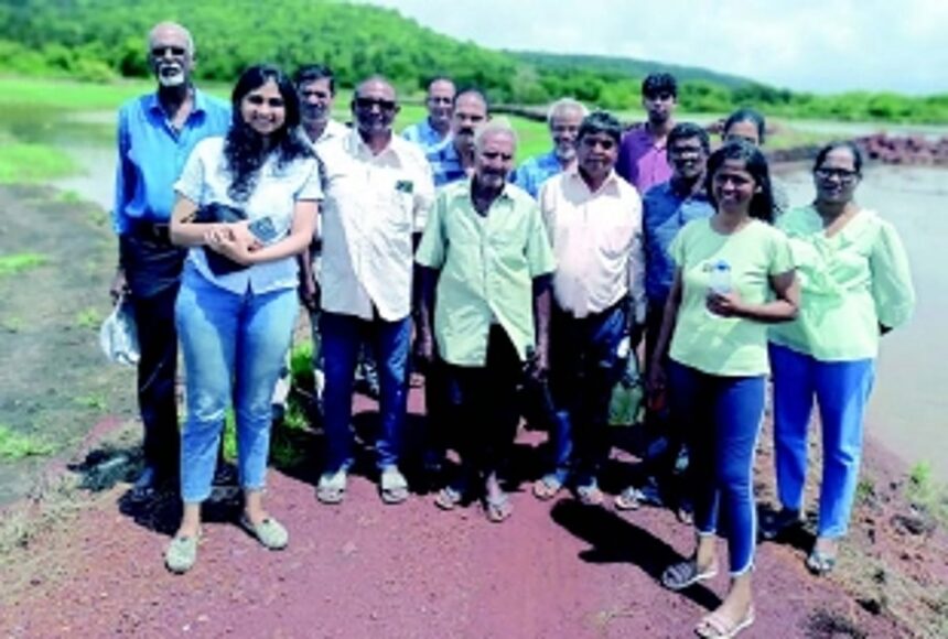 Loutolim, Borim farmers inspect proposed bridge site to safeguard their livelihood
