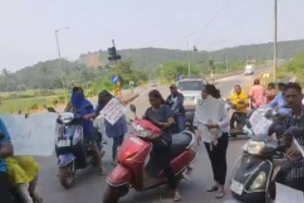 Loutolim Residents Protest Proposed Borim-Loutolim Bridge, Citing Khazan Land Threat