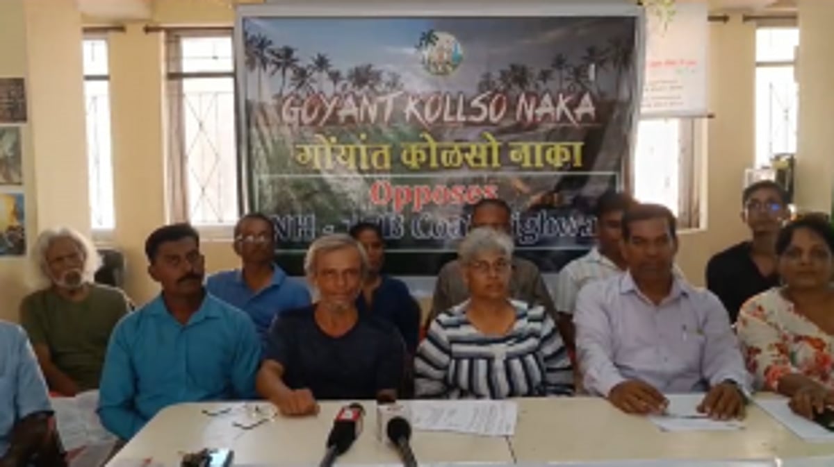Loutolim Villagers and Goyant Kollso Naka Protest Land Acquisition for NH-17B, Citing Environmental Concerns