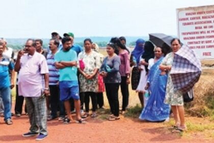 Loutolim farmers warn of massive stir as PWD abruptly skips land demarcation