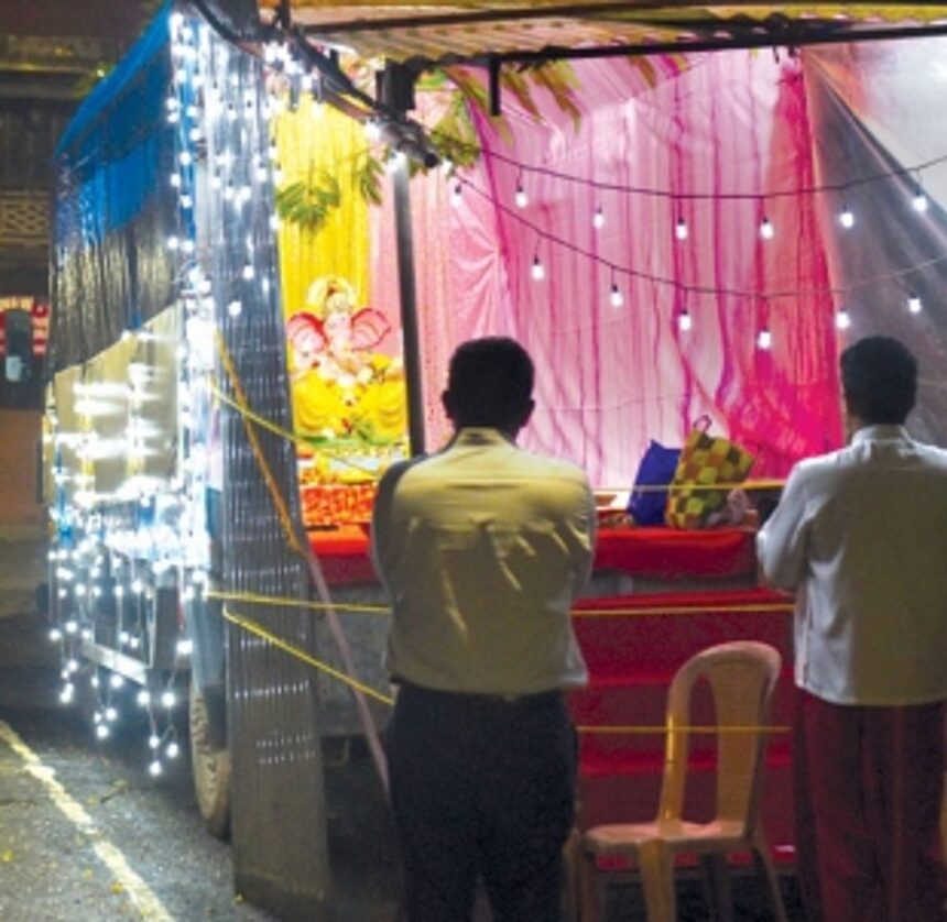 Low key Ganesh Chaturthi celebrations amid pandemic 1 Low key Ganesh Chaturthi celebrations amid pandemic