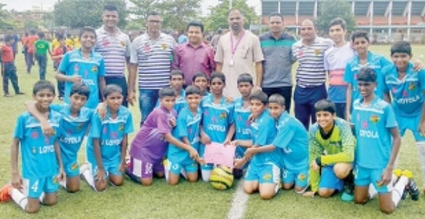 Loyola HS emerge Salcete Subroto Mukherjee champions