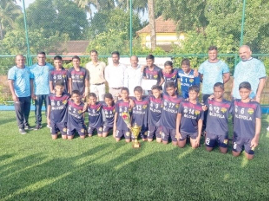 Loyola HS outplay St Britto’s HS in State finals, to represent Goa at Nationals 1 Loyola HS outplay St Britto’s HS in State finals, to represent Goa at Nationals
