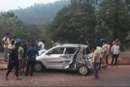 Lucky escape for occupants of four vehicles damaged in Curti NH pile-up