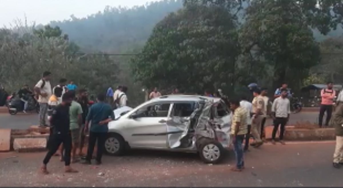 Lucky escape for occupants of four vehicles damaged in Curti NH pile-up