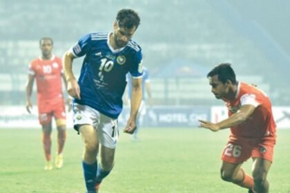 Lukman hat-trick powers Real Kashmir FC to victory over spirited NEROCA