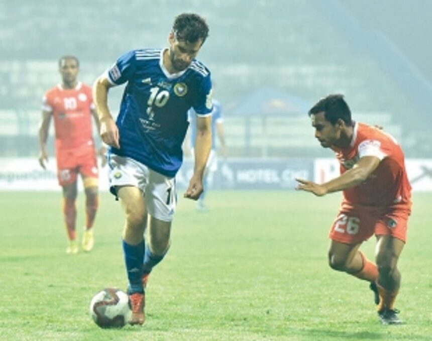 Lukman hat-trick powers Real Kashmir FC to victory over spirited NEROCA 1 Lukman hat-trick powers Real Kashmir FC to victory over spirited NEROCA