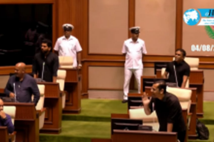 MANIPUR VIOLENCE: Opposition demands discussion, speakers says later