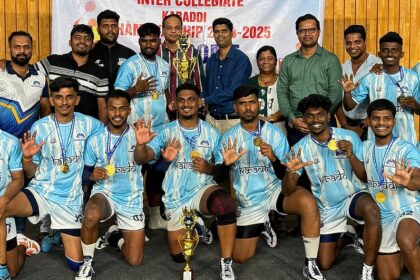 MES College win 5th consecutive inter-collegiate mens c’ship