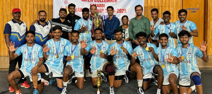 MES College win 5th consecutive inter-collegiate mens c’ship